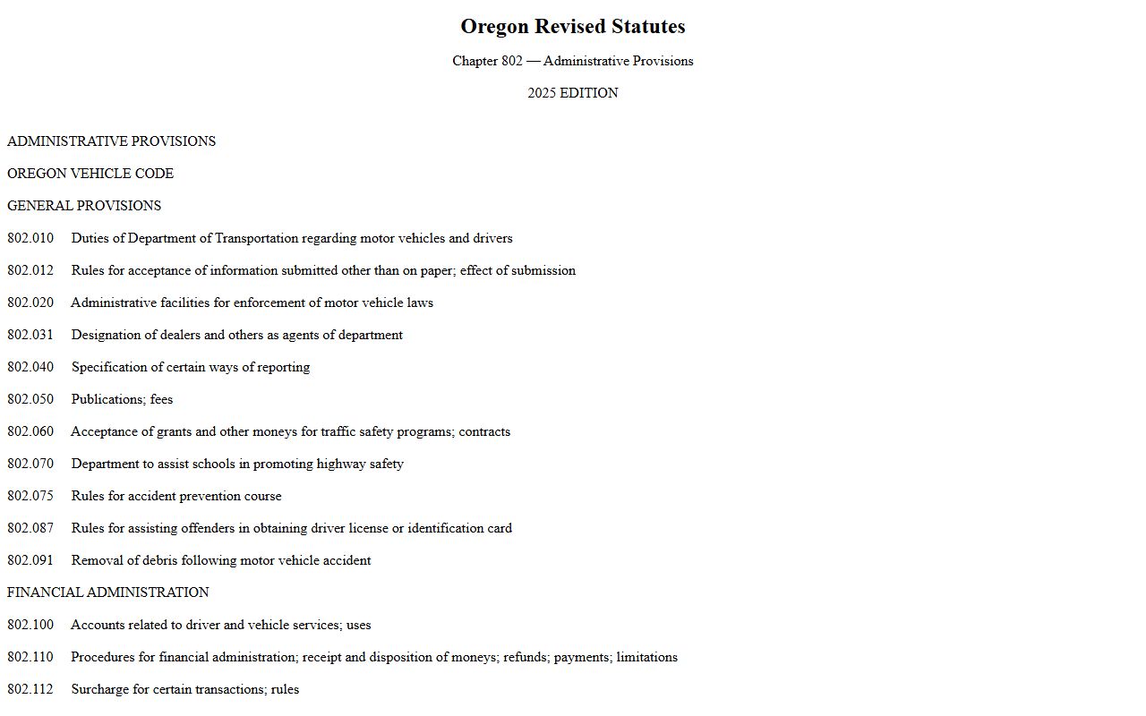 Tillamook County court dockets Oregon DMV privacy law source